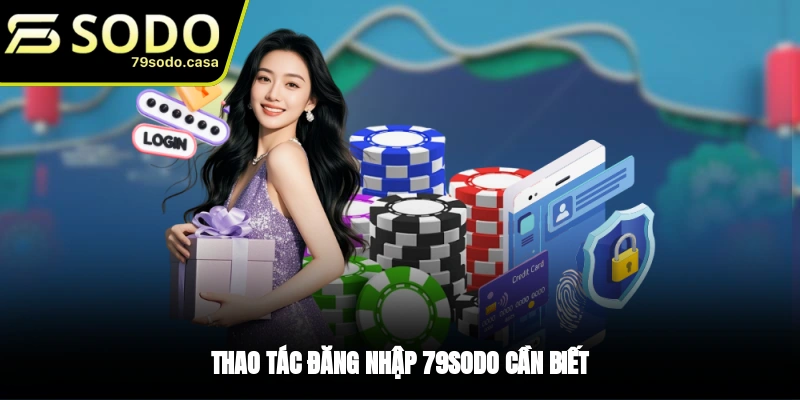 Các thao tác đăng nhập 79sodo nhanh chóng