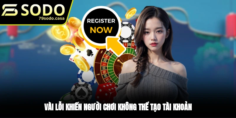 Khắc phục các lỗi khi đăng ký 79sodo